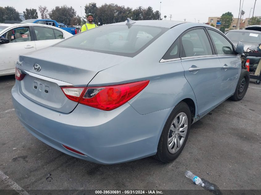 2011 Hyundai Sonata Gls VIN: 5NPEB4ACXBH040253 Lot: 39530691