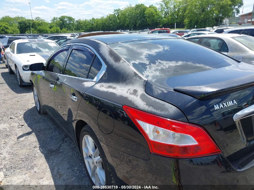 2009 Nissan Maxima 3.5 Sv VIN: 1N4AA51E09C854609 Lot: 39530719