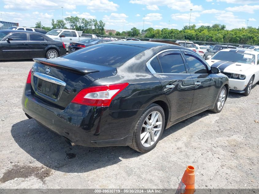 2009 Nissan Maxima 3.5 Sv VIN: 1N4AA51E09C854609 Lot: 39530719