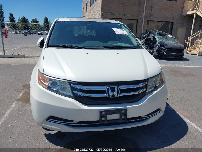 2014 Honda Odyssey Ex-L VIN: 5FNRL5H61EB024336 Lot: 39530732