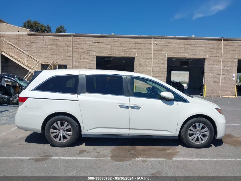 2014 Honda Odyssey Ex-L VIN: 5FNRL5H61EB024336 Lot: 39530732