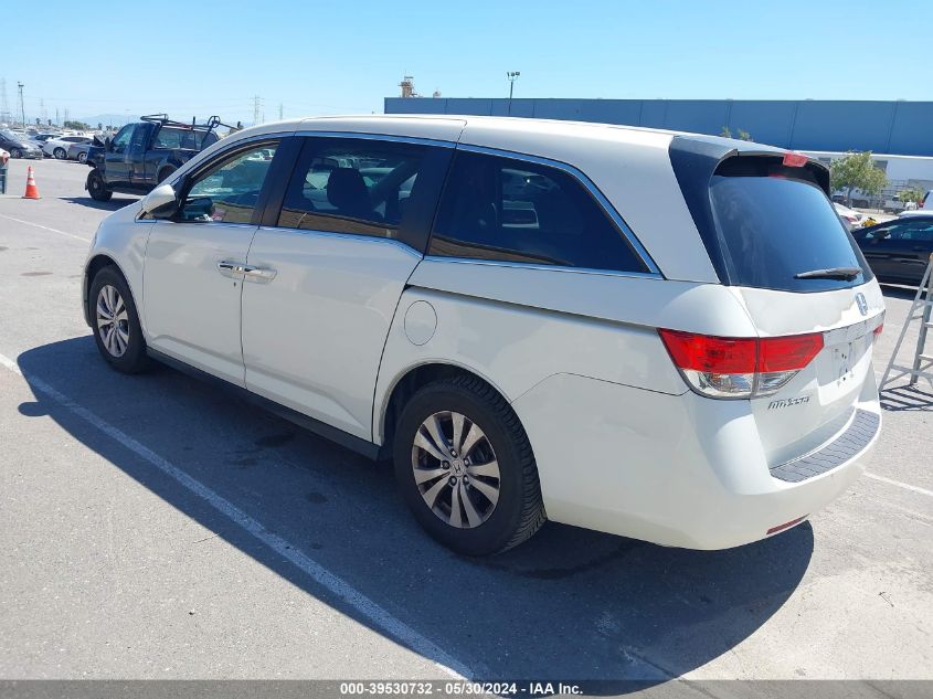 2014 Honda Odyssey Ex-L VIN: 5FNRL5H61EB024336 Lot: 39530732