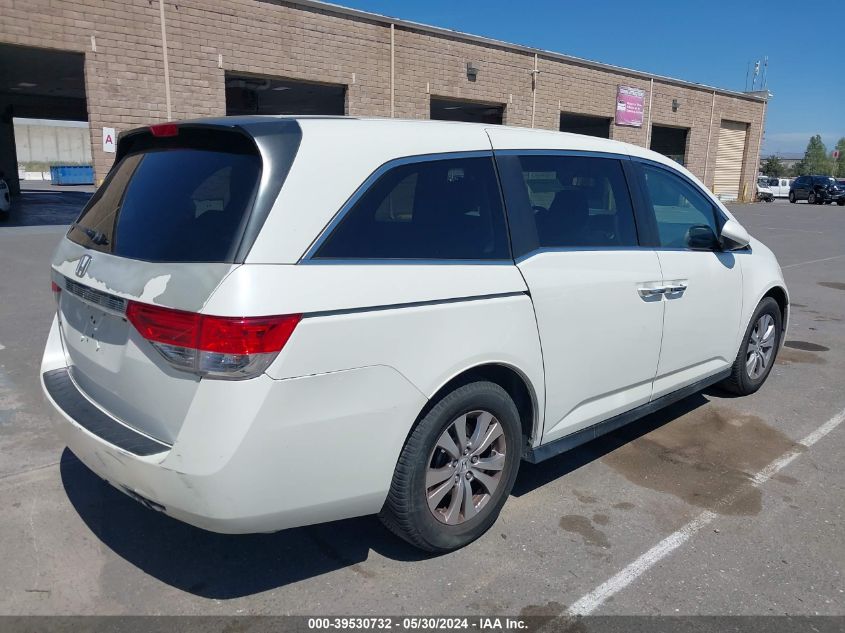 2014 Honda Odyssey Ex-L VIN: 5FNRL5H61EB024336 Lot: 39530732