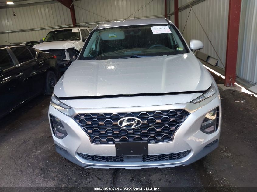 2019 Hyundai Santa Fe Se VIN: 5NMS23AD9KH088376 Lot: 39530741