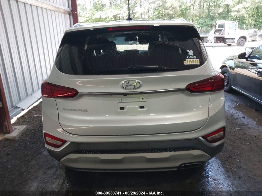 2019 Hyundai Santa Fe Se VIN: 5NMS23AD9KH088376 Lot: 39530741