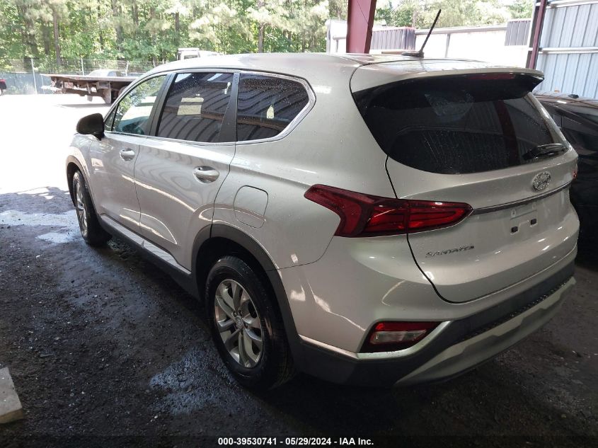 2019 Hyundai Santa Fe Se VIN: 5NMS23AD9KH088376 Lot: 39530741