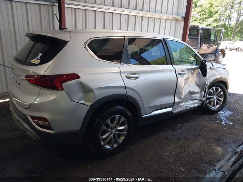 2019 Hyundai Santa Fe Se VIN: 5NMS23AD9KH088376 Lot: 39530741