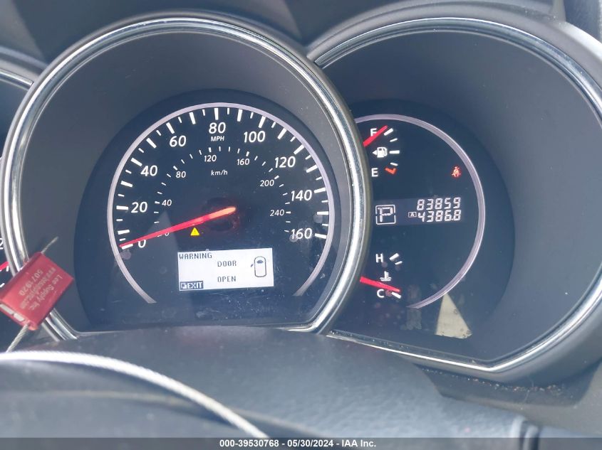 2012 Nissan Murano Sv VIN: JN8AZ1MW5CW211151 Lot: 39530768