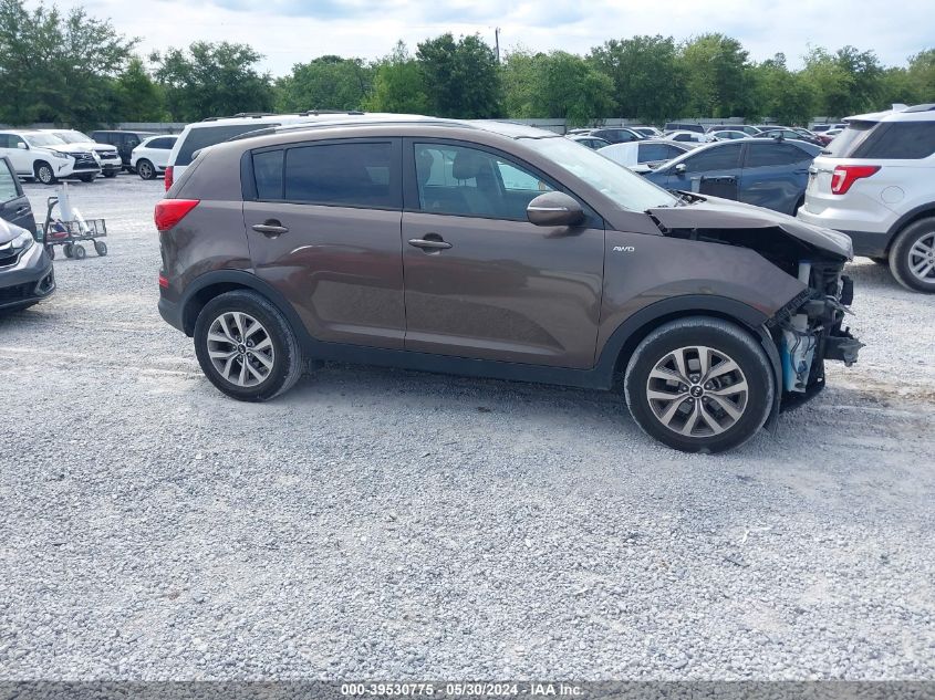 2014 Kia Sportage Lx VIN: KNDPBCAC0E7548632 Lot: 39530775