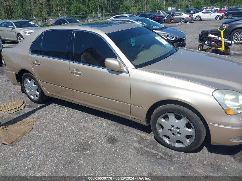 2002 Lexus Ls 430 VIN: JTHBN30F120080409 Lot: 39530778