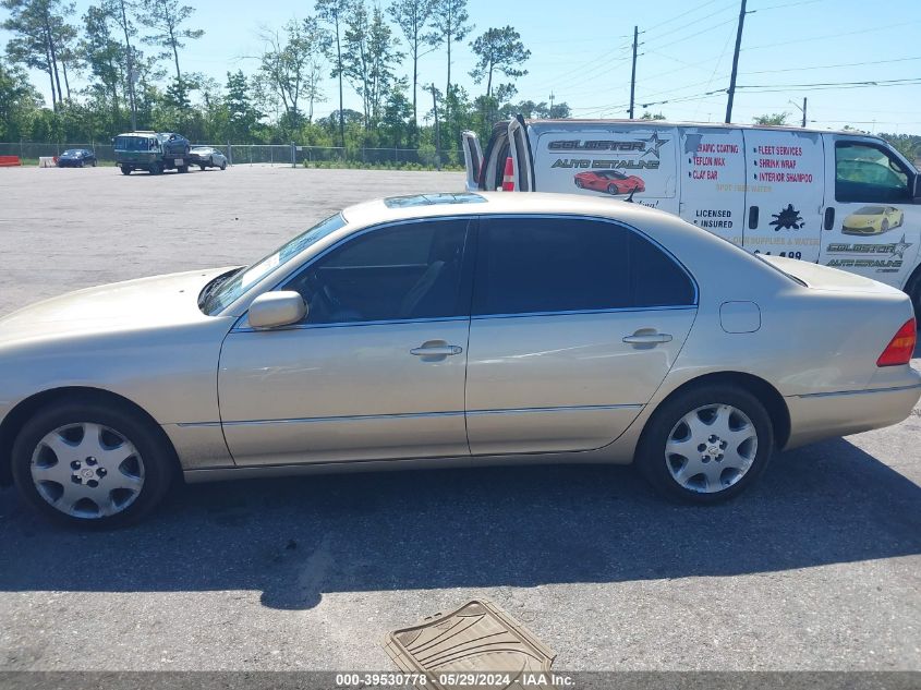 2002 Lexus Ls 430 VIN: JTHBN30F120080409 Lot: 39530778