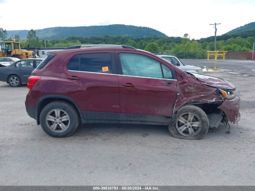 2017 Chevrolet Trax Lt VIN: 3GNCJPSB2HL141191 Lot: 39530793