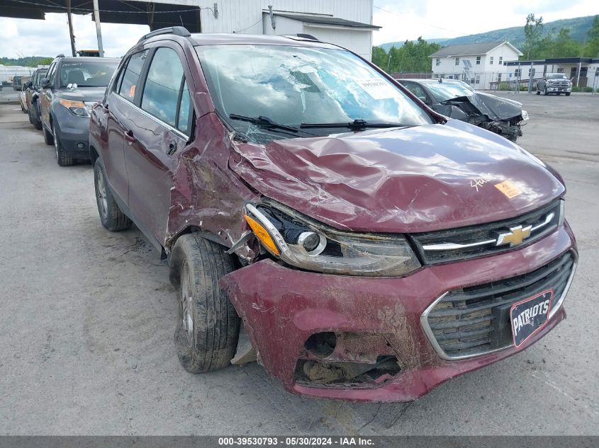 2017 Chevrolet Trax Lt VIN: 3GNCJPSB2HL141191 Lot: 39530793