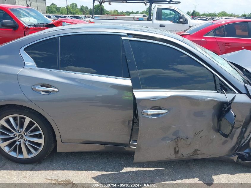 2018 Infiniti Q50 3.0T Luxe VIN: JN1EV7AP5JM355528 Lot: 39530794