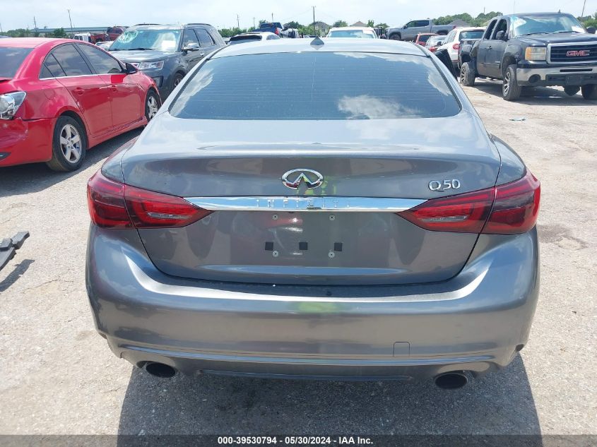 2018 Infiniti Q50 3.0T Luxe VIN: JN1EV7AP5JM355528 Lot: 39530794