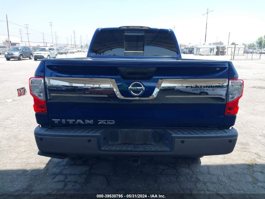 1N6BA1F22GN509327 2016 Nissan Titan Xd Platinum Reserve Diesel