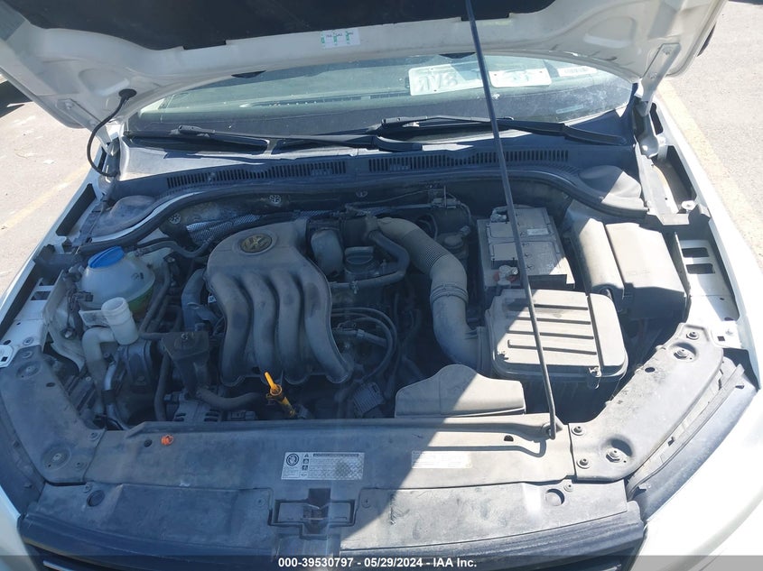 2012 Volkswagen Jetta 2.0L S VIN: 3VW1K7AJ7CM427835 Lot: 39530797