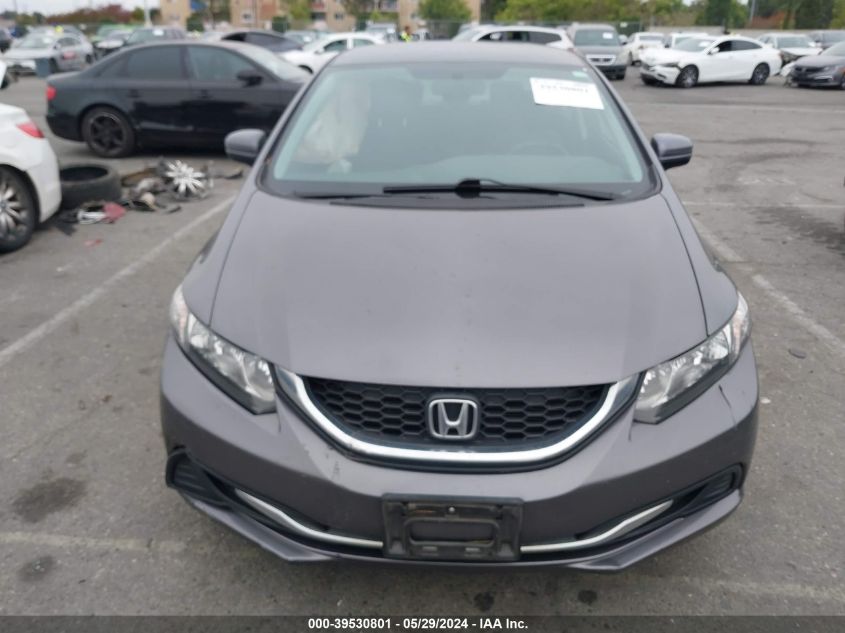 2014 Honda Civic Lx VIN: 19XFB2F52EE226414 Lot: 39530801