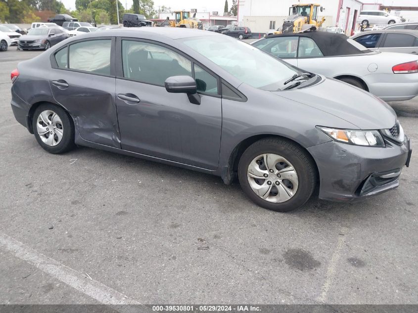 2014 Honda Civic Lx VIN: 19XFB2F52EE226414 Lot: 39530801