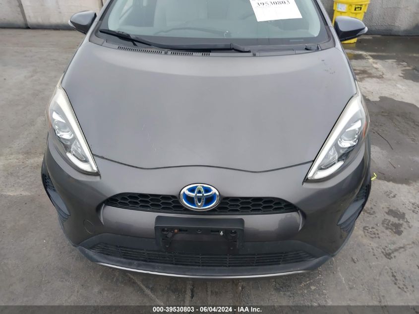 2018 Toyota Prius C One VIN: JTDKDTB38J1614182 Lot: 39530803