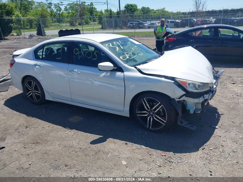 1HGCR2F53HA037424 2017 HONDA ACCORD - Image 1