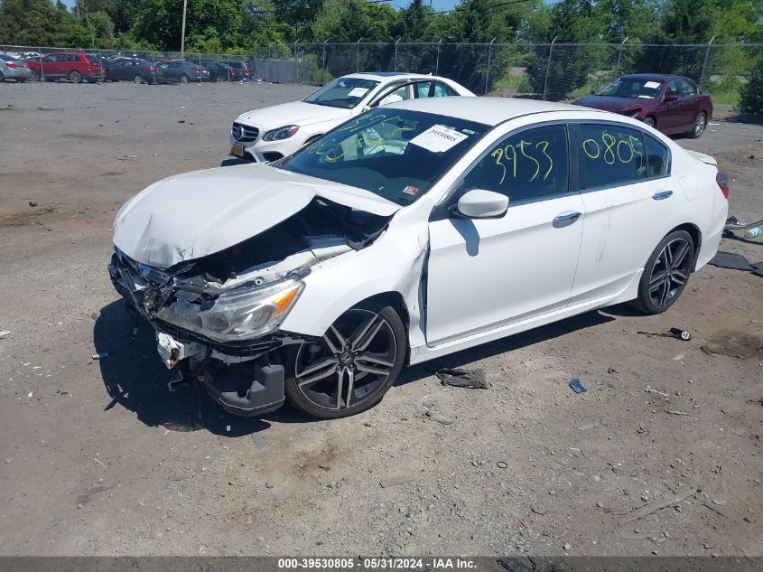 1HGCR2F53HA037424 2017 HONDA ACCORD - Image 2