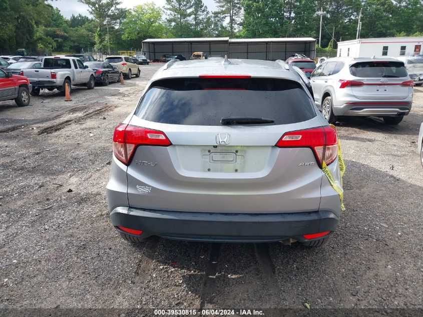 2017 Honda Hr-V Ex-L VIN: 3CZRU6H72HM711718 Lot: 39530815