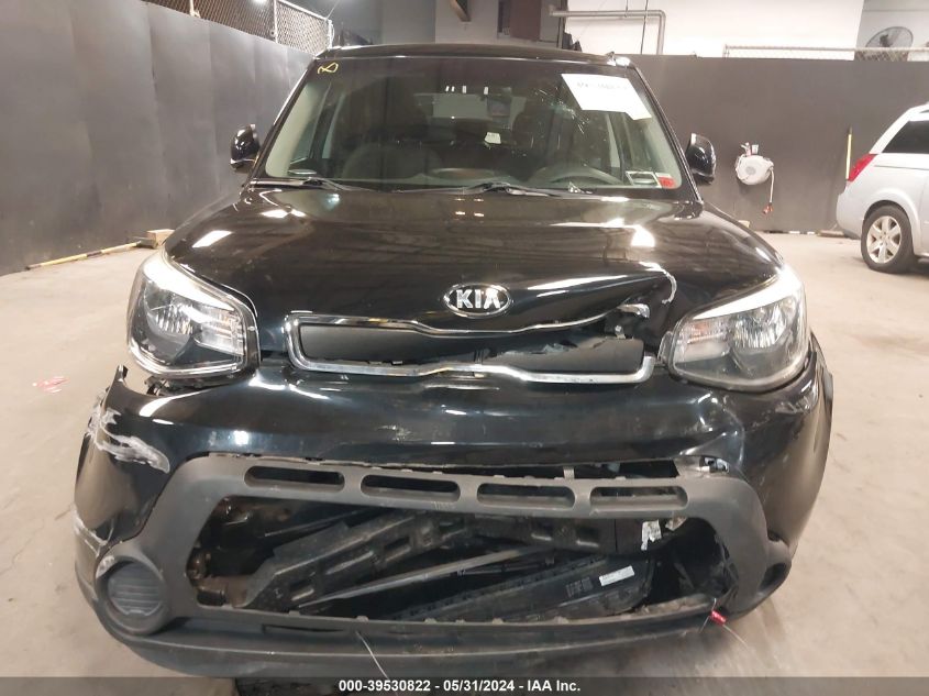 2014 Kia Soul VIN: KNDJN2A26E7106095 Lot: 39530822