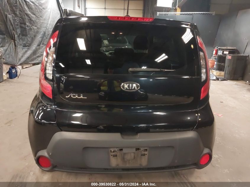 2014 Kia Soul VIN: KNDJN2A26E7106095 Lot: 39530822