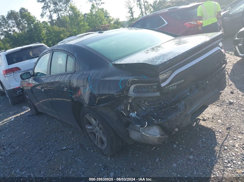 VIN 2C3CDXBG9MH514908 2021 DODGE CHARGER SXT RWD