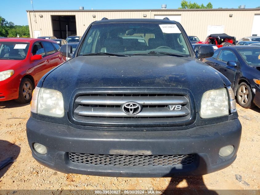 2003 Toyota Sequoia Limited V8 VIN: 5TDZT38A53S194085 Lot: 39530827