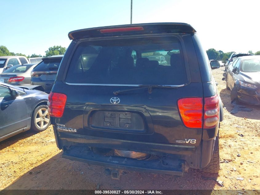 2003 Toyota Sequoia Limited V8 VIN: 5TDZT38A53S194085 Lot: 39530827