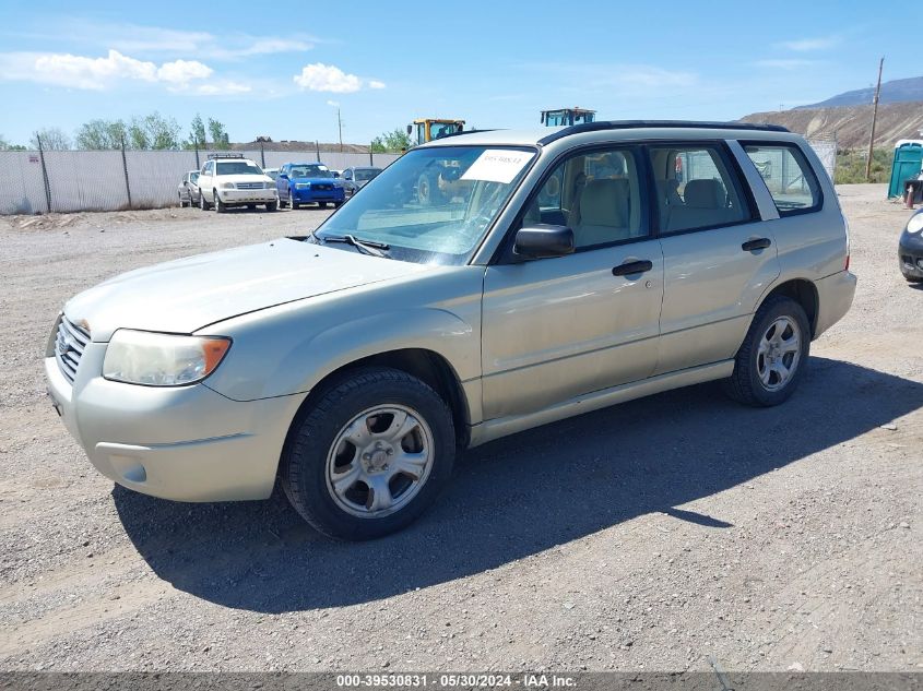 2007 Subaru Forester 2.5X VIN: JF1SG63687H746205 Lot: 39530831