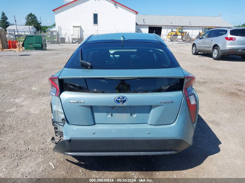 2017 Toyota Prius Two VIN: JTDKBRFU1H3055018 Lot: 39530834