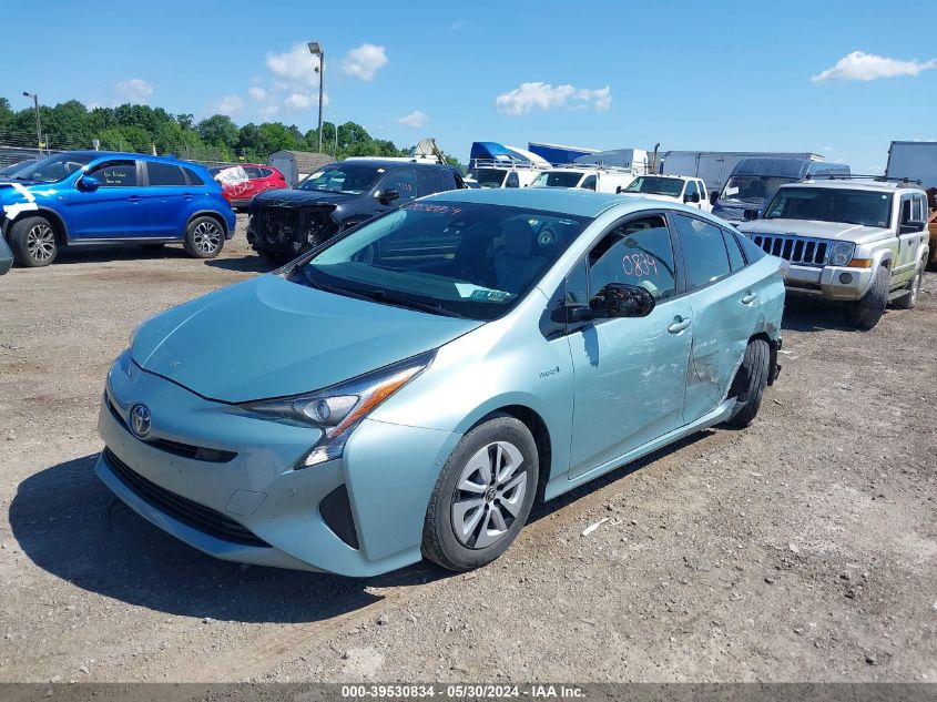 2017 Toyota Prius Two VIN: JTDKBRFU1H3055018 Lot: 39530834