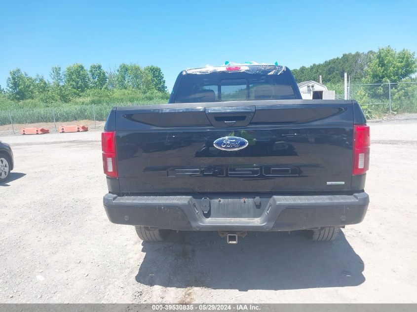 2019 Ford F-150 Lariat VIN: 1FTFW1E49KFC91172 Lot: 39530835