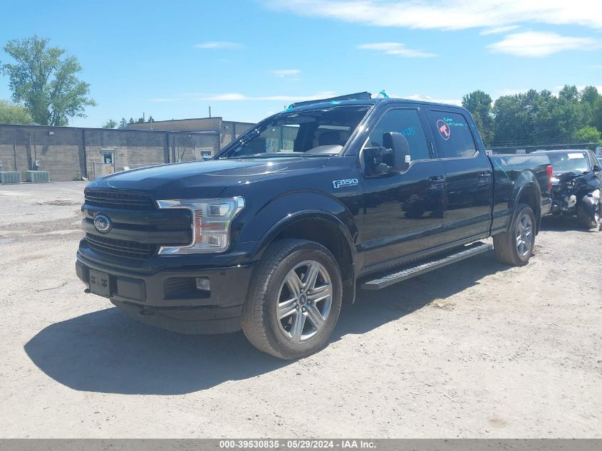 2019 Ford F-150 Lariat VIN: 1FTFW1E49KFC91172 Lot: 39530835