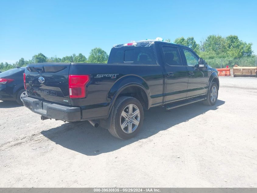 2019 Ford F-150 Lariat VIN: 1FTFW1E49KFC91172 Lot: 39530835