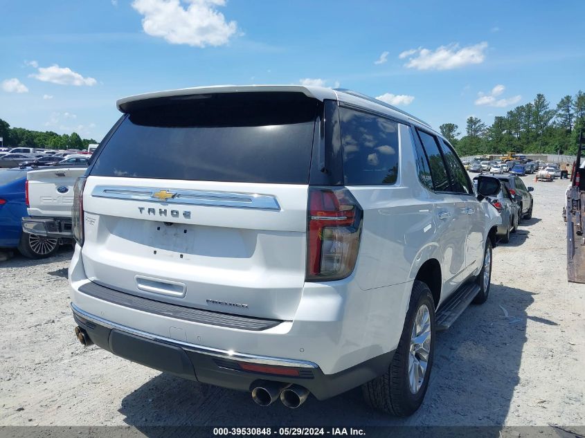 2021 Chevrolet Tahoe 2Wd Premier VIN: 1GNSCSKD7MR139126 Lot: 39530848