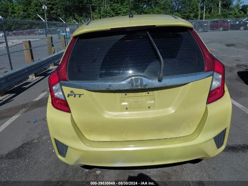 2015 Honda Fit Ex/Ex-L VIN: 3HGGK5H8XFM727248 Lot: 39530849