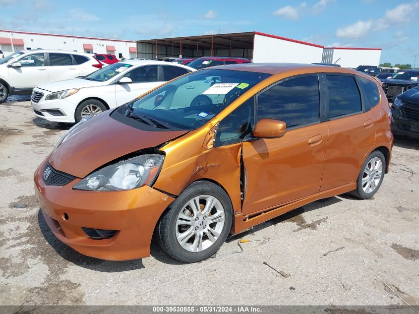 JHMGE88689S073625 2009 Honda Fit Sport