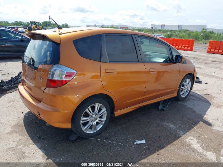 2009 Honda Fit Sport VIN: JHMGE88689S073625 Lot: 39530855