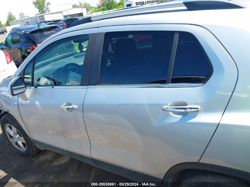 2017 Chevrolet Trax Lt VIN: 3GNCJLSB1HL287302 Lot: 39530861