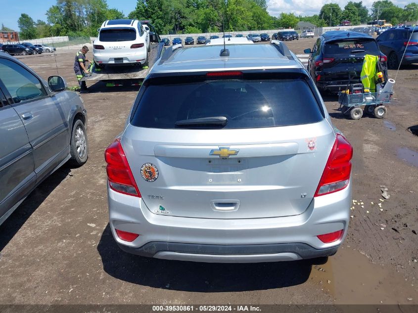 2017 Chevrolet Trax Lt VIN: 3GNCJLSB1HL287302 Lot: 39530861