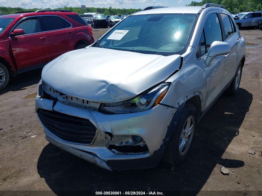 2017 Chevrolet Trax Lt VIN: 3GNCJLSB1HL287302 Lot: 39530861
