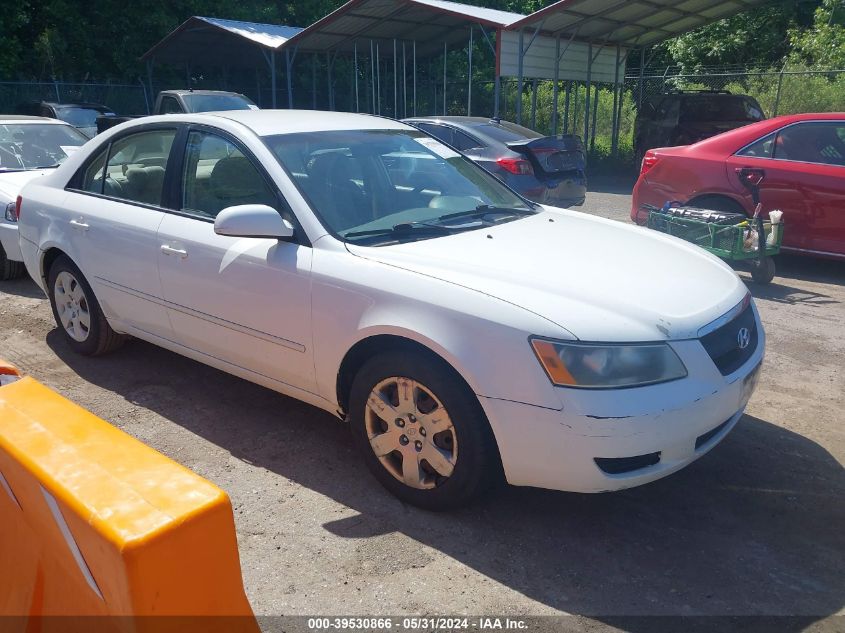 2007 Hyundai Sonata Gls VIN: 5NPET46C07H274253 Lot: 39530866