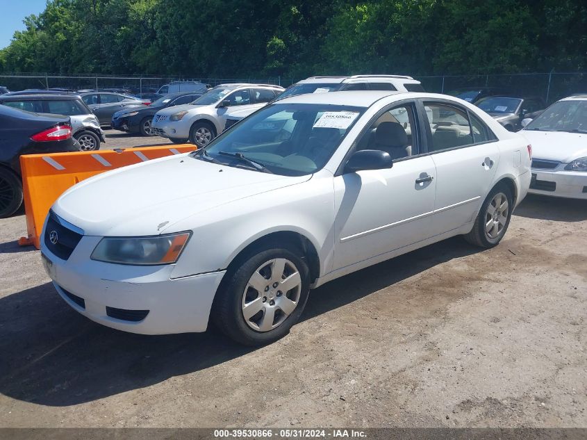 2007 Hyundai Sonata Gls VIN: 5NPET46C07H274253 Lot: 39530866