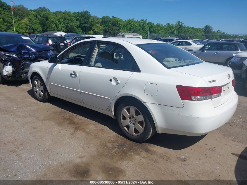 2007 Hyundai Sonata Gls VIN: 5NPET46C07H274253 Lot: 39530866