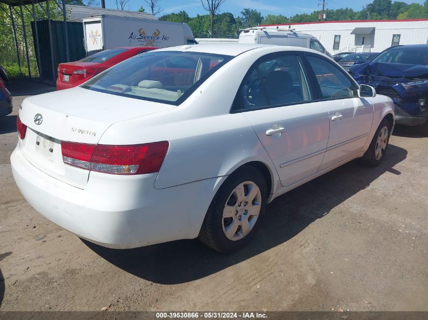 2007 Hyundai Sonata Gls VIN: 5NPET46C07H274253 Lot: 39530866