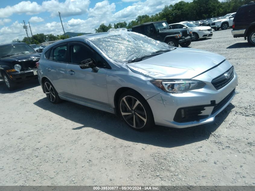 2023 SUBARU IMPREZA SPORT 5-DOOR - 4S3GTAM6XP3710655